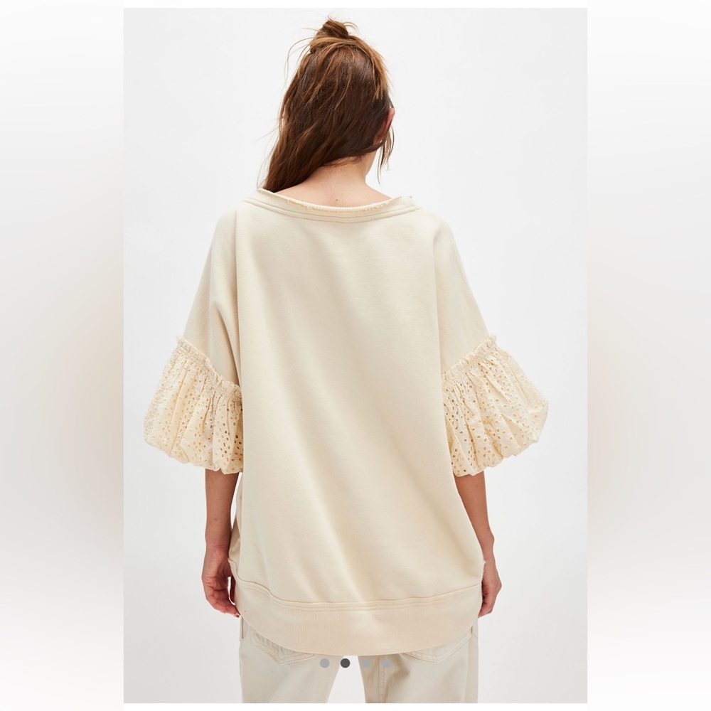 Free People Doily Sweatshirt - Picture 2 of 7